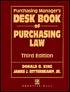 Purchasing Manager's Desk Book of Purchasing Law