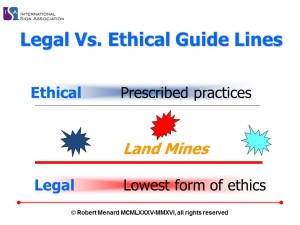 Legal Vs. Ethical